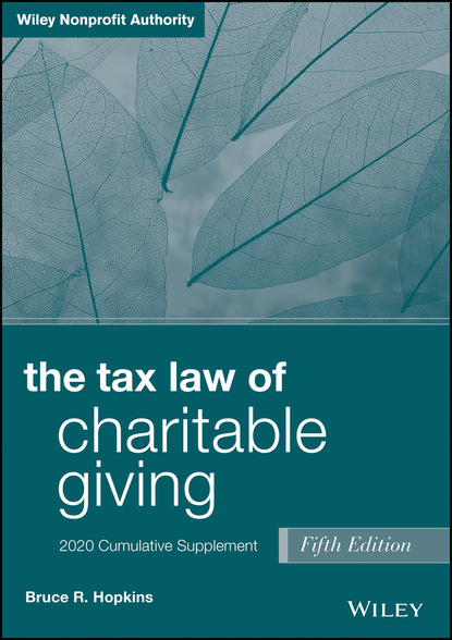 Bruce R. Hopkins - The Tax Law of Charitable Giving