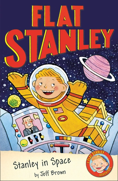 Обложка книги Flat Stanley in Space, Jeff Brown