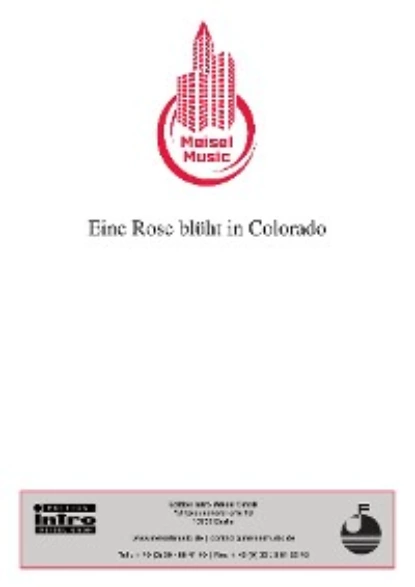 Обложка книги Eine Rose blüht in Colorado, Christian Bruhn