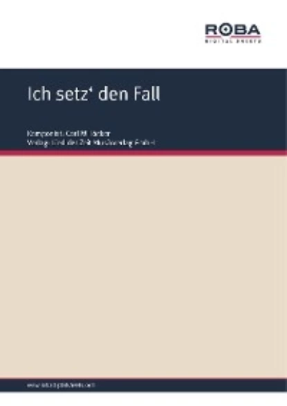 Обложка книги Ich setz' den Fall, F. Zell