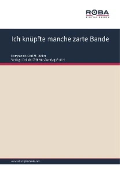 Обложка книги Ich knüpfte manche zarte Bande, F. Zell