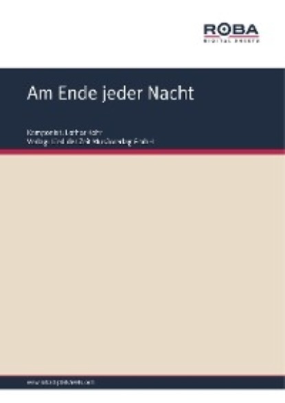 Dieter Schneider - Am Ende jeder Nacht