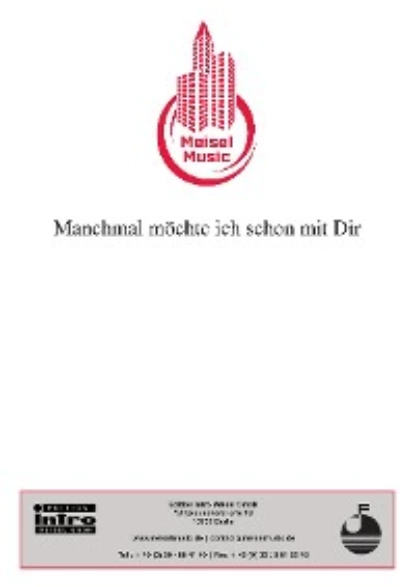 Обложка книги Manchmal möchte ich schon mit Dir, Joachim Heider