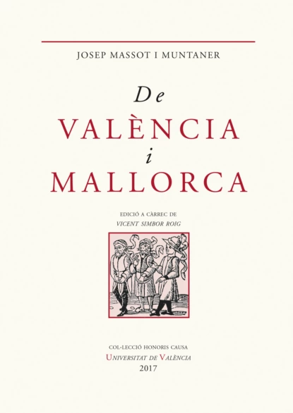 Обложка книги De València i Mallorca, Josep Massot i Muntaner