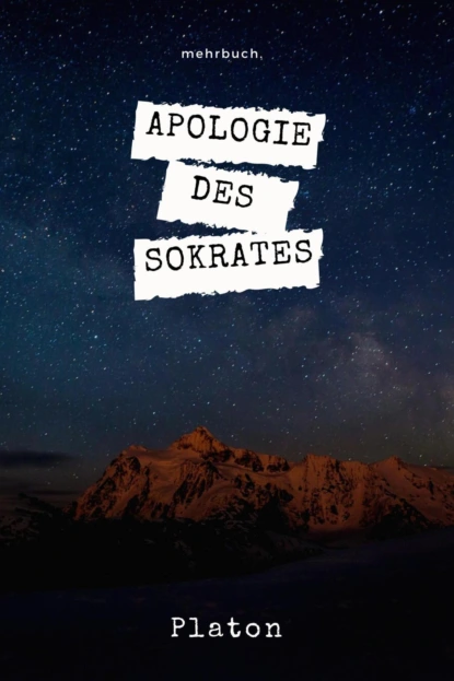 Обложка книги Apologie des Sokrates, Platon  