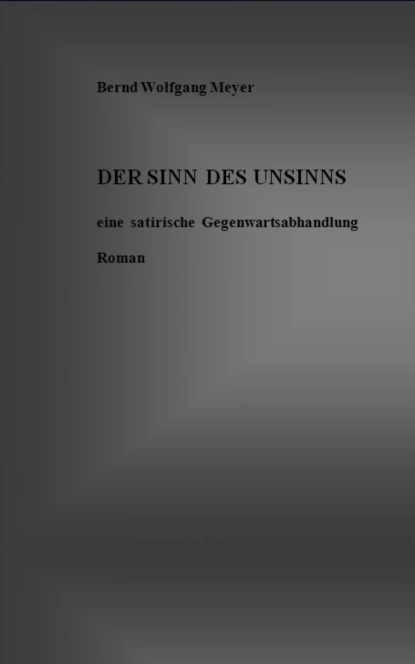 Обложка книги Der Sinn des Unsinns, Bernd Wolfgang Meyer