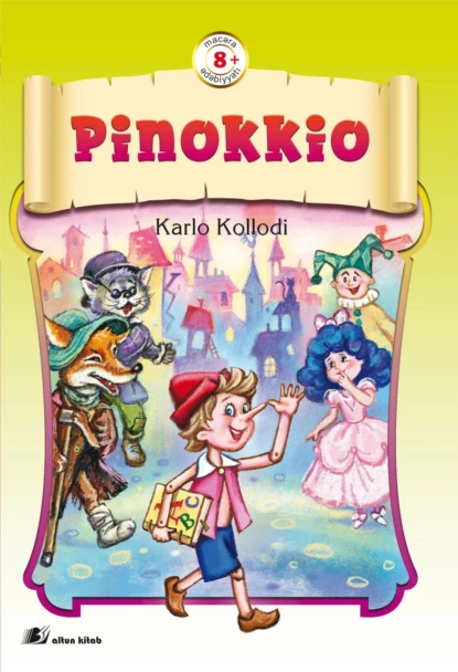 Обложка книги Pinokiyo, Карло Коллоди