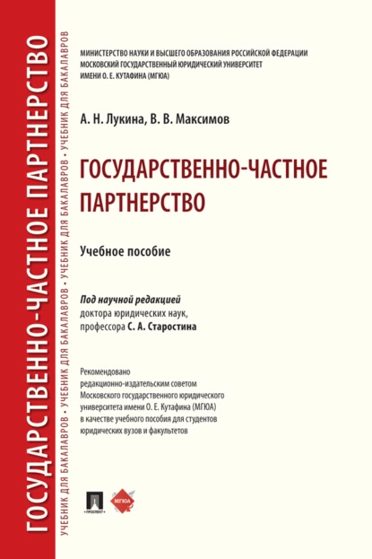 Обложка книги Государственно-частное партнерство, В. В. Максимов