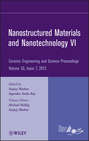 Nanostructured Materials and Nanotechnology VI, Volume 33, Issue 7