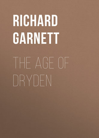 Richard Garnett The Age Of Dryden Chitat Onlajn Polnostyu Litres